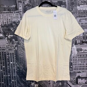NWT CityLab Mens Size Large T-Shirt Eggshell